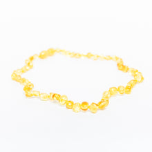 Load image into Gallery viewer, Golden Sun Baltic Amber Teething Necklace