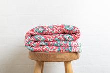 Load image into Gallery viewer, Bloom Rajai Cot Quilt