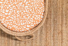 Load image into Gallery viewer, Organic Fitted Bassinet Sheet/ Changing Pad Cover Wild Rosettes ~ Clay