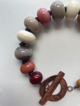 Load image into Gallery viewer, Handmade Unique Glass Beaded Bracelet - Earth Mumma