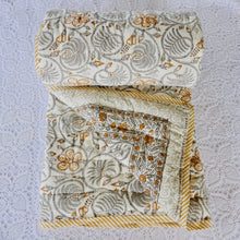 Load image into Gallery viewer, Sun Dancer Rajai Cot Quilt