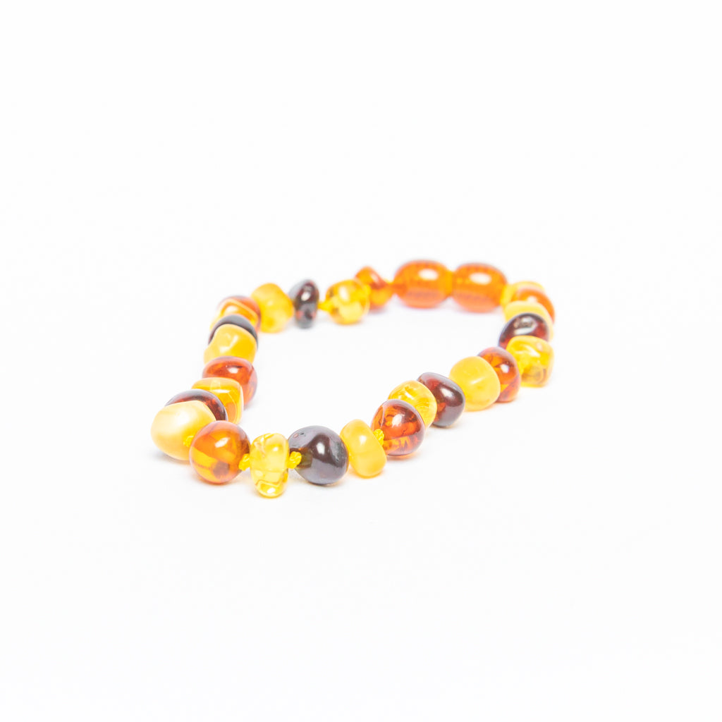 Fusion Baltic Amber Teething Anklet