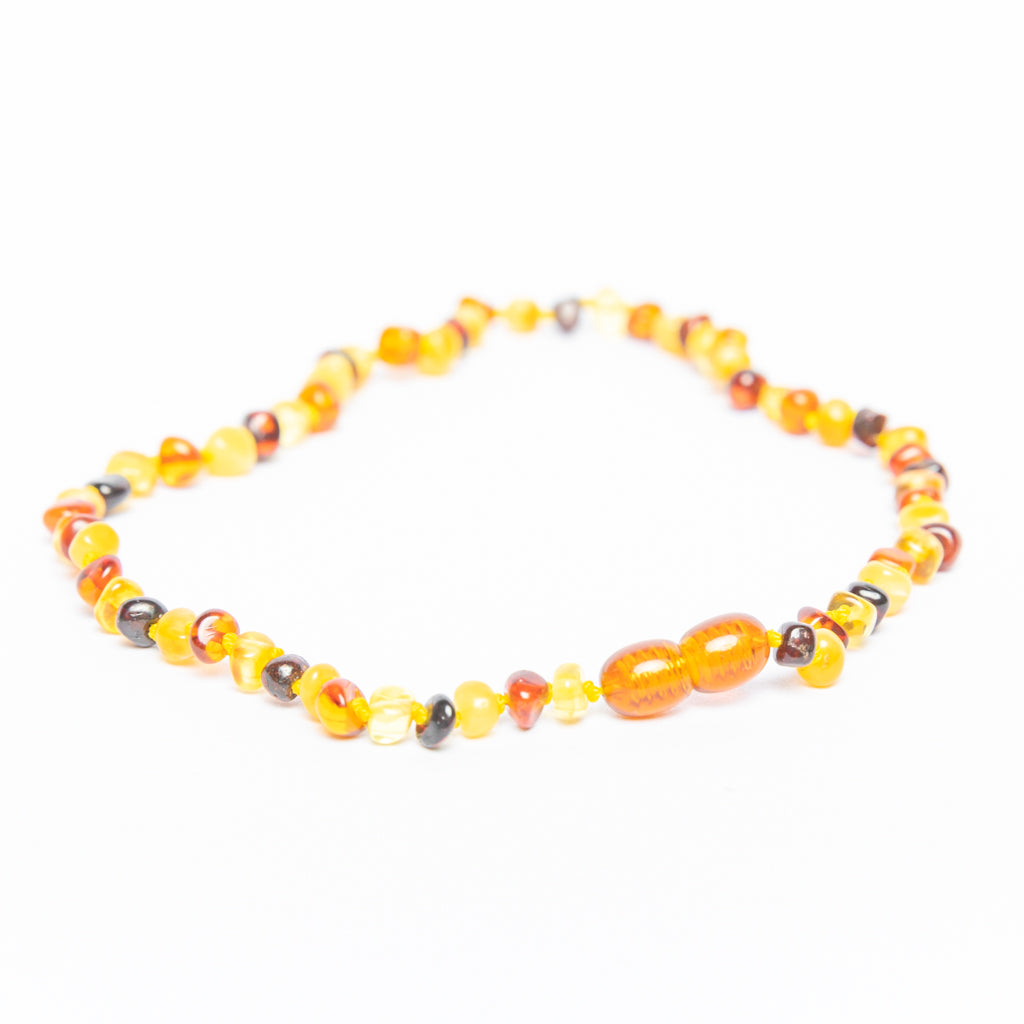 Fusion Baltic Amber Teething Necklace