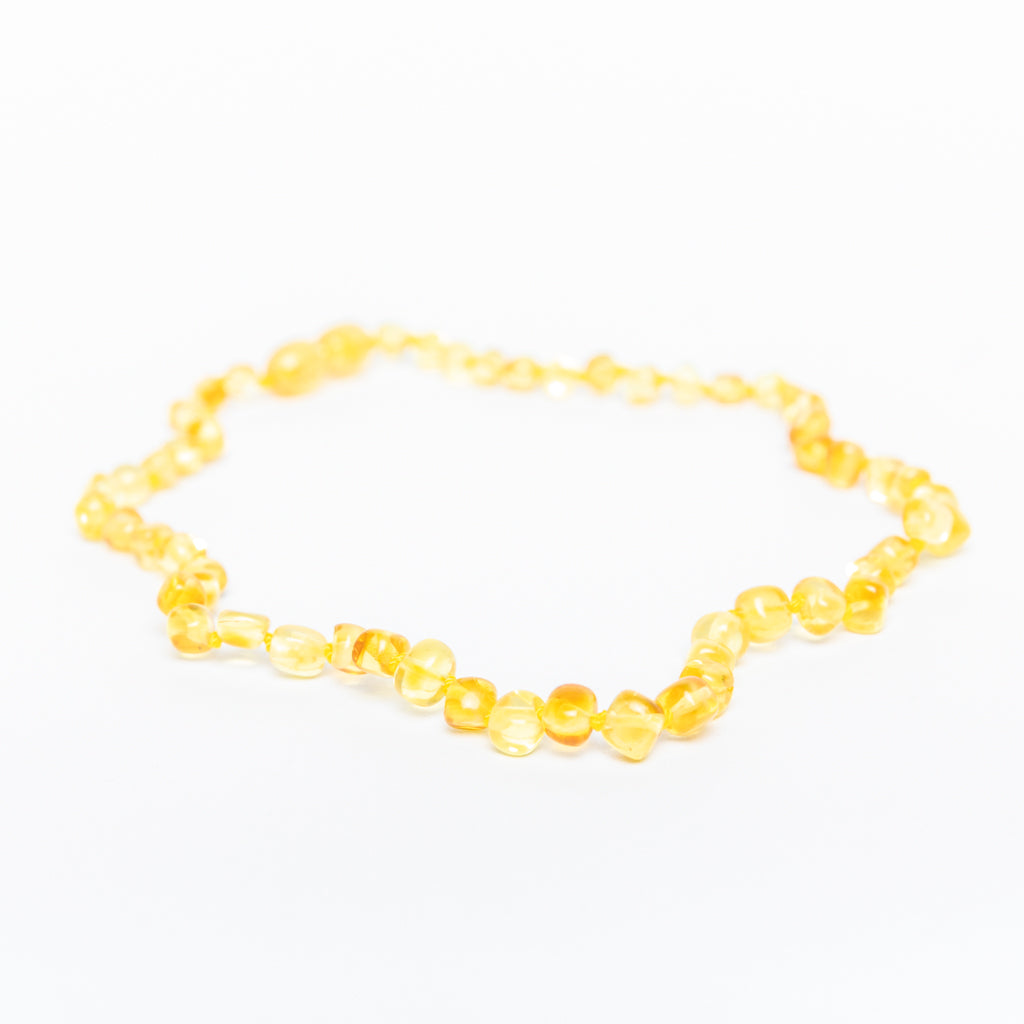 Golden Sun Baltic Amber Teething Necklace