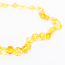 Load image into Gallery viewer, Golden Sun Baltic Amber Teething Necklace
