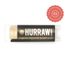 Load image into Gallery viewer, Hurraw! Tangerine Chamomile Lip Balm spf15
